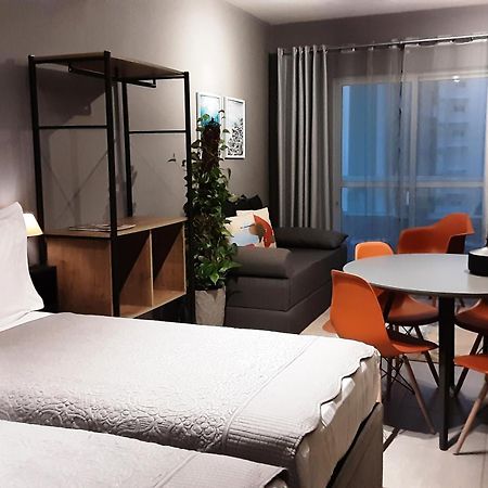 Varanda Mar - Estudio Em Santos Na Quadra Da Praia Экстерьер фото