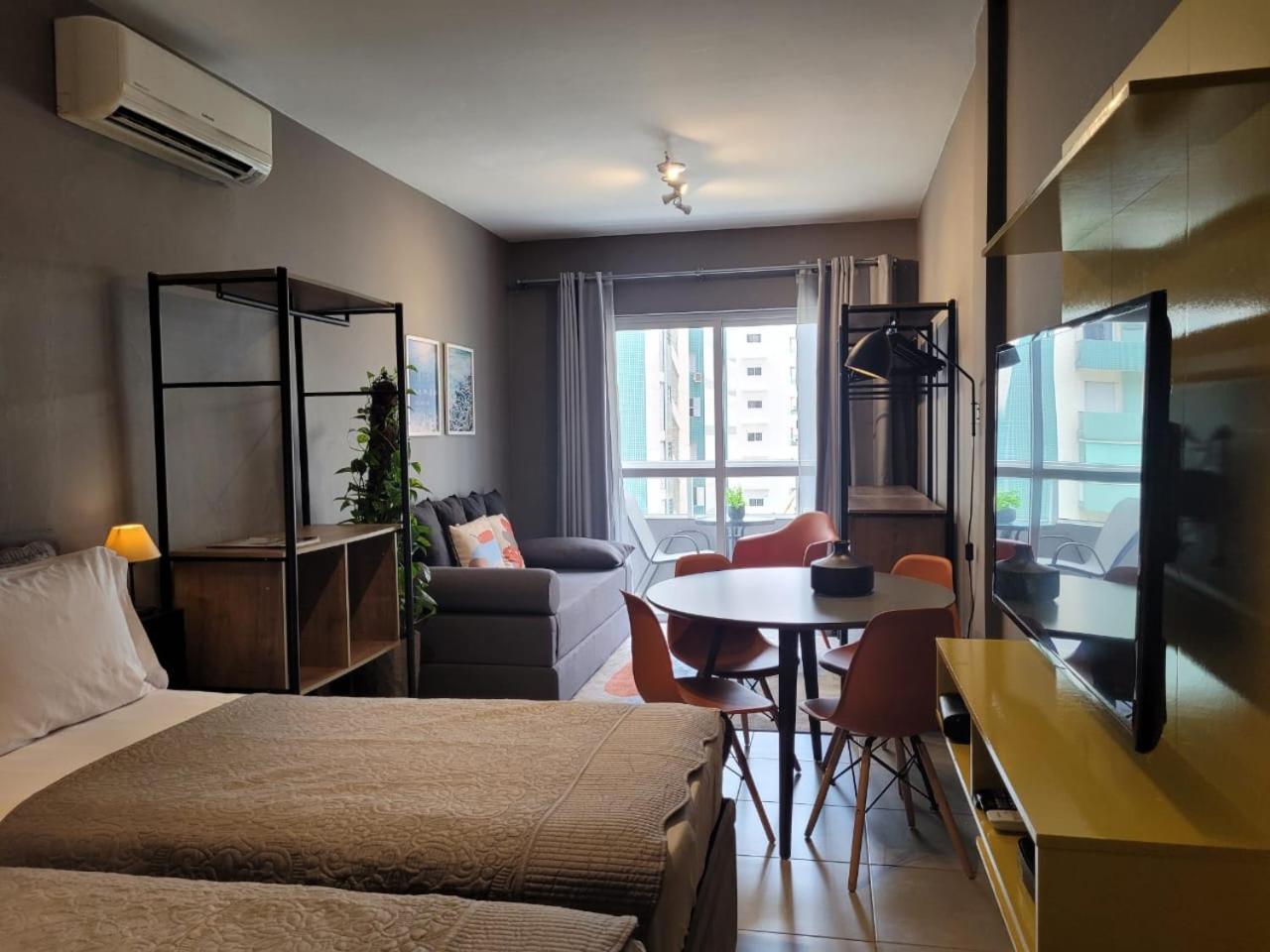 Varanda Mar - Estudio Em Santos Na Quadra Da Praia Экстерьер фото