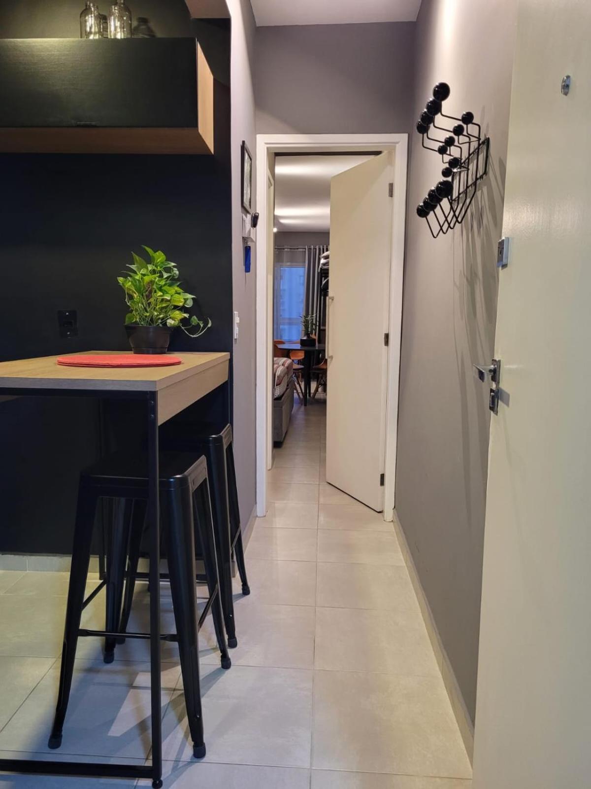 Varanda Mar - Estudio Em Santos Na Quadra Da Praia Экстерьер фото