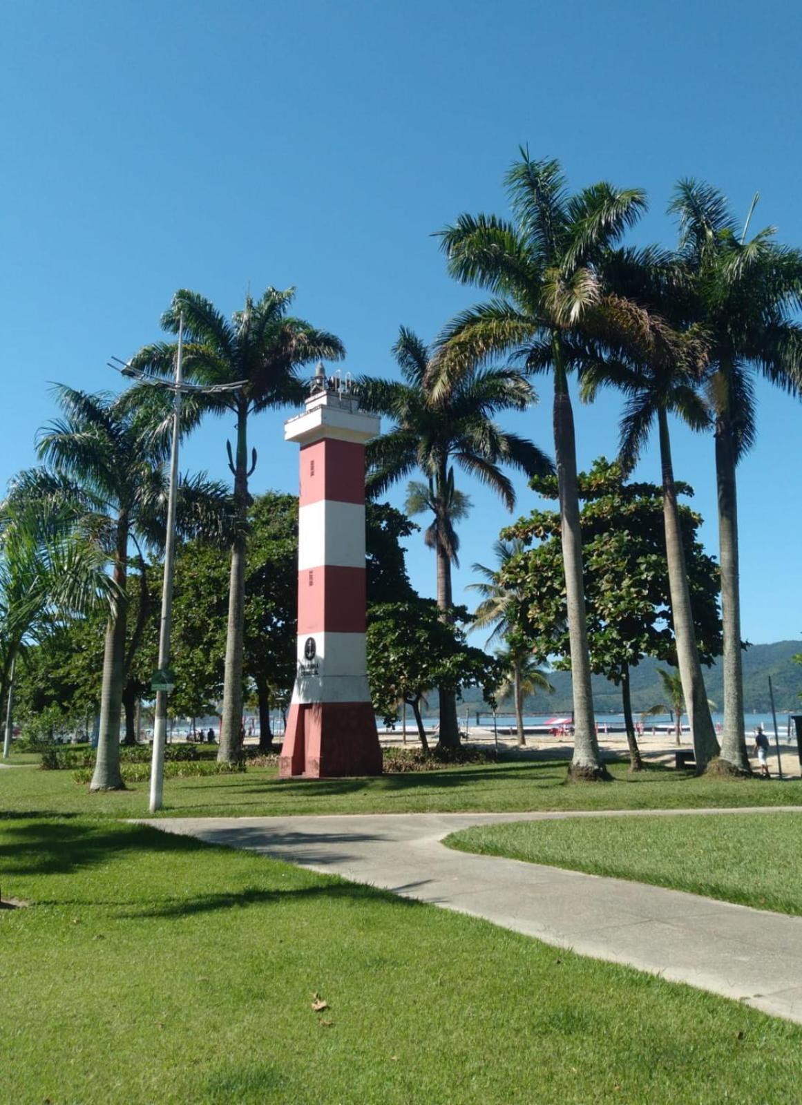 Varanda Mar - Estudio Em Santos Na Quadra Da Praia Экстерьер фото