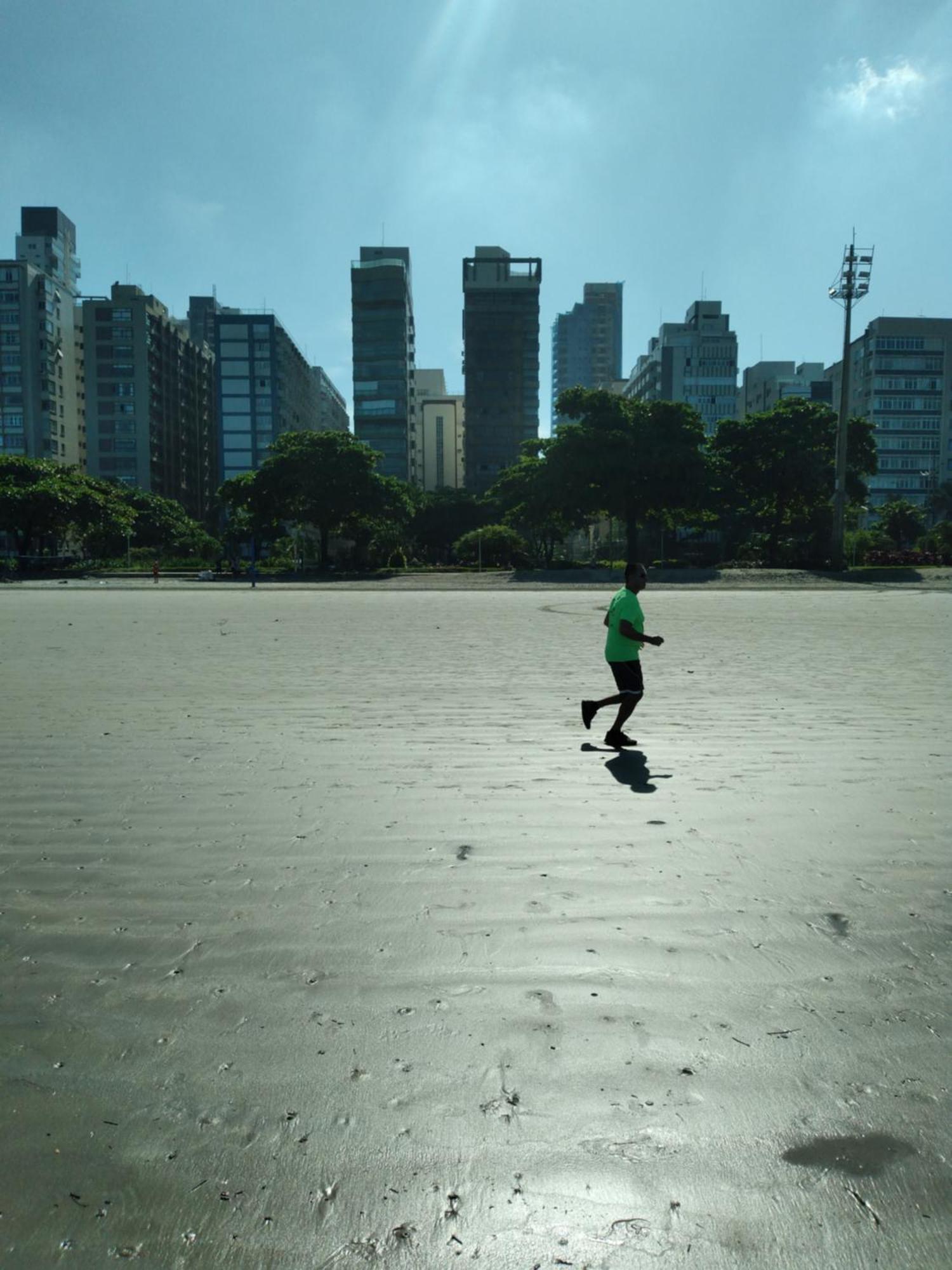 Varanda Mar - Estudio Em Santos Na Quadra Da Praia Экстерьер фото